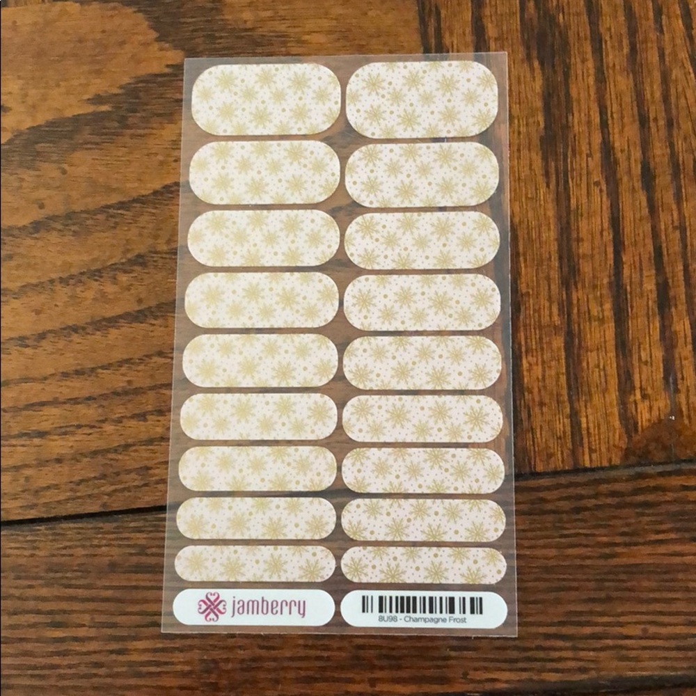 Champagne frost Jamberry full sheet
